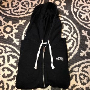 Vans zip up hoodie